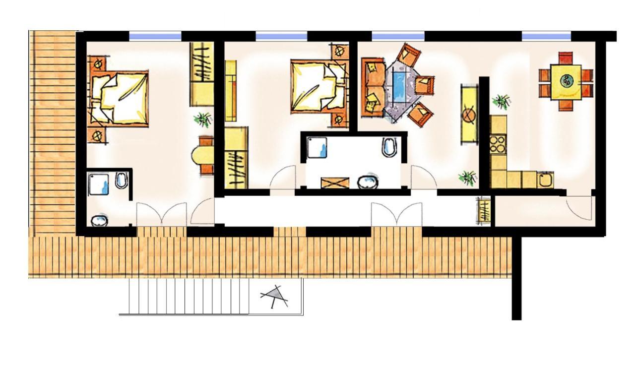 Ferienwohnung "Haus Falle" Шифлинг-ам-Зе Экстерьер фото
